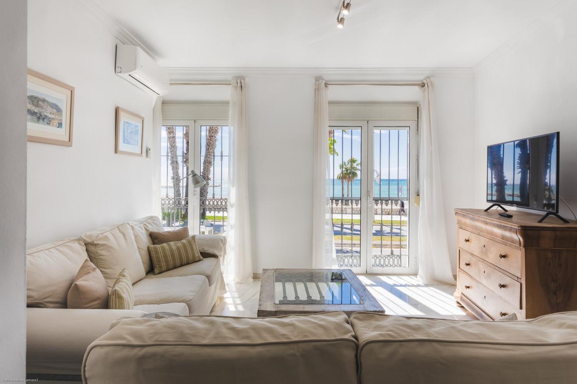 Ferienwohnung Apartamento Con Vistas Al Mar Málaga Exterior foto