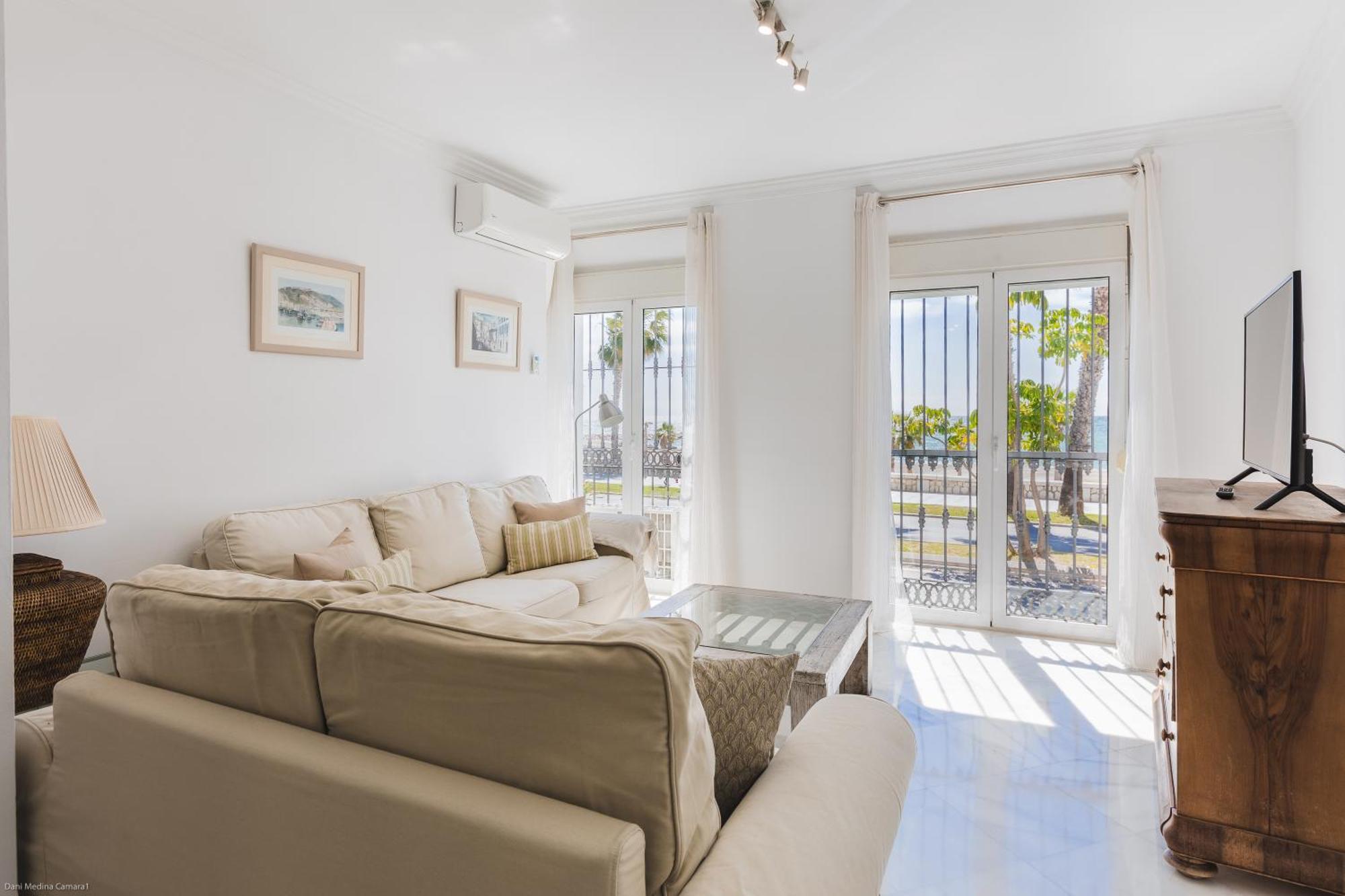 Ferienwohnung Apartamento Con Vistas Al Mar Málaga Exterior foto